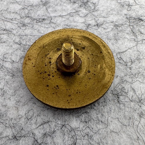 WWII WW2 US Army Air Corps Enlisted Collar Screw Back Military Insignia Pin READ - Picture 3 of 3