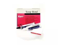 Kerr Temp-Bond STD Temporary Dental Cement 50g Base 15g Accelerator Mixing Pad