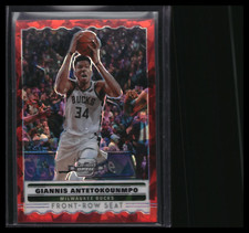 2019-20 Contenders Optic GIANNIS ANTETOKOUNMPO Front-Row Seat Red Ice #2