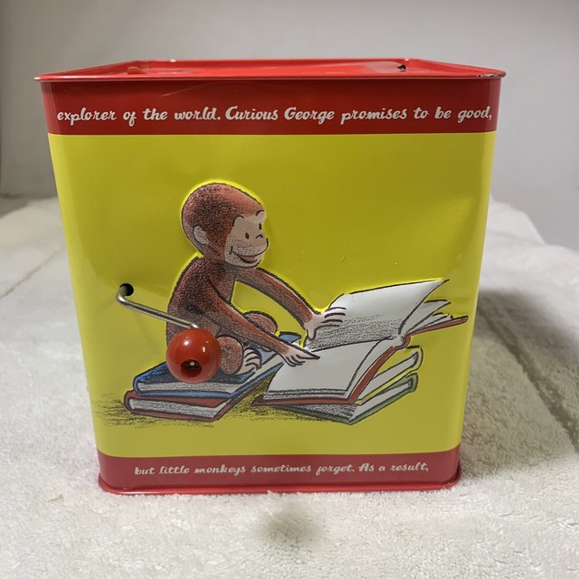 Schylling Classic Curious George Musical Jack in the Box Toy | eBay