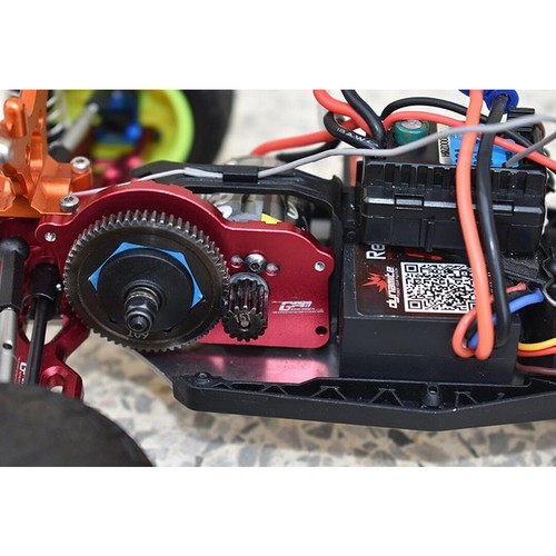 NEW GPM Alum Motor Mount Plate w/Heat Sink Fins Sil 1/18 Mini-T 2.0 FREE US SHIP - Picture 3 of 4