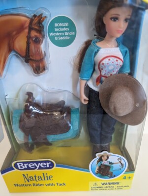 Breyer Western Classic Size Rider w/Tack Natalie. Sells from US.