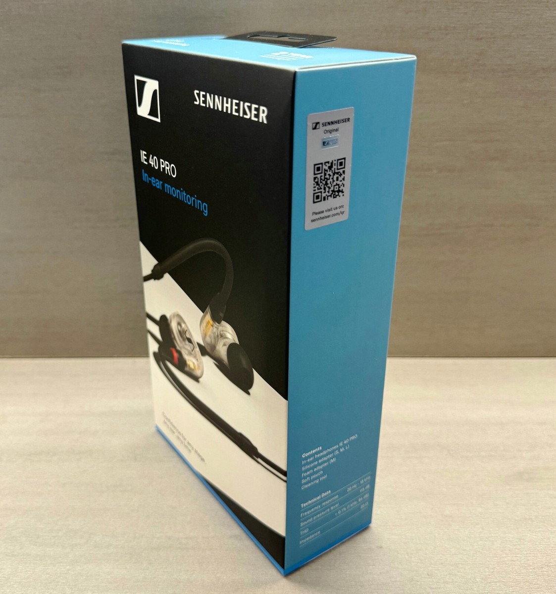 Sennheiser Ie 40 Pro Clear In-ear Monitoring Headphones IEM