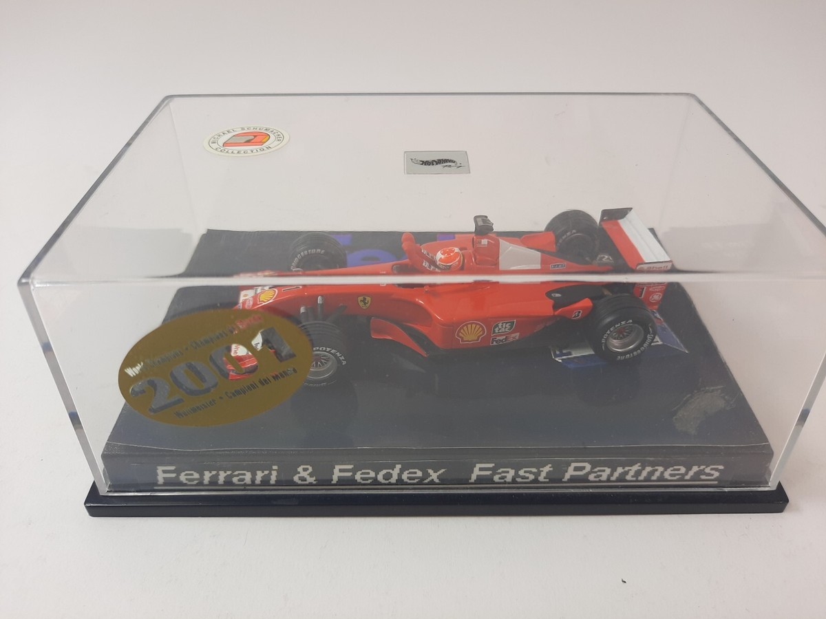 Hot Wheels Ferrari F2001 #1 M. Schumacher World Champion 2001 1/43