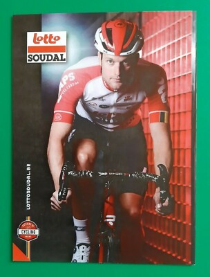 CYCLING cycling card NIKOLAS MAES team SOUDAL LOT 2019 (1)