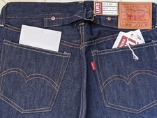 LEVI LVC 501 XX VINTAGE 1937 BIG E REDLINE SELVEDGE RAW DENIM JEANS 31  34 USA 