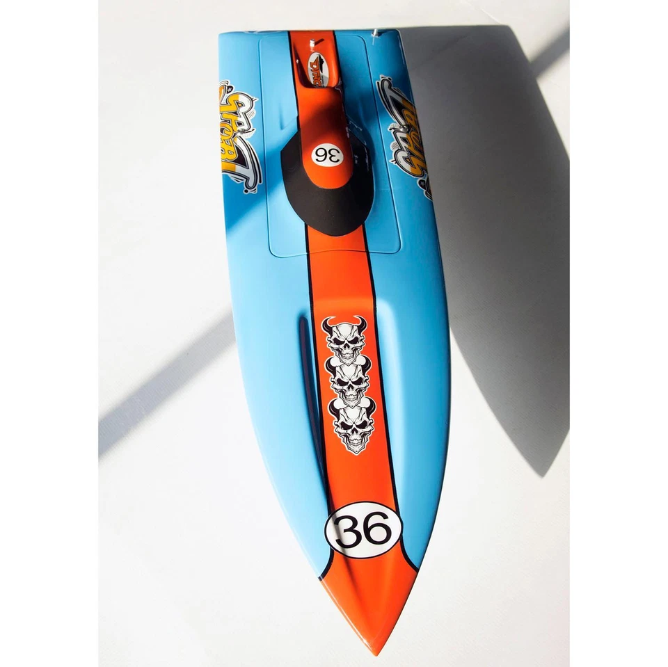 RC Boat Hull Fiberglass for Remote Control High-speed Racing Boat E36 Models - Image 3 of 4