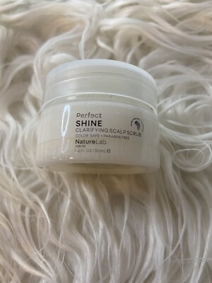 NATURELAB TOKYO PERFECT SHINE CLARIFYING SCALP SCRUB 1.5OZ mini SIZE  NEW