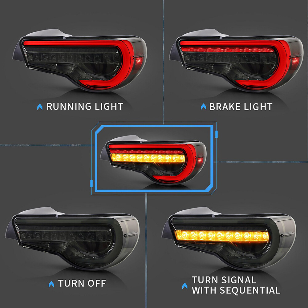 VLAND Headlights + LED Taillight For 2012-2020 Toyota 86 Subaru