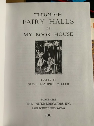 My Book House Through Fairy Halls (My Book House, Vol. 6) - Picture 2 of 3