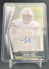 2022 Sage High Series Football Base Auto #A-LH Logan Hall - Houston