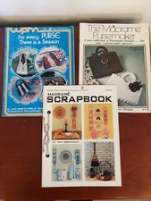 3 Macrame Booklets, Patterns and Common Macrame Knots To Make Purses And More