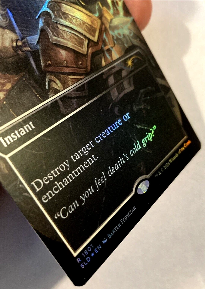 MTG Mortify RAINBOW FOIL Secret Lair x Astarion's Thirst 1801 NM - Image 2 of 4