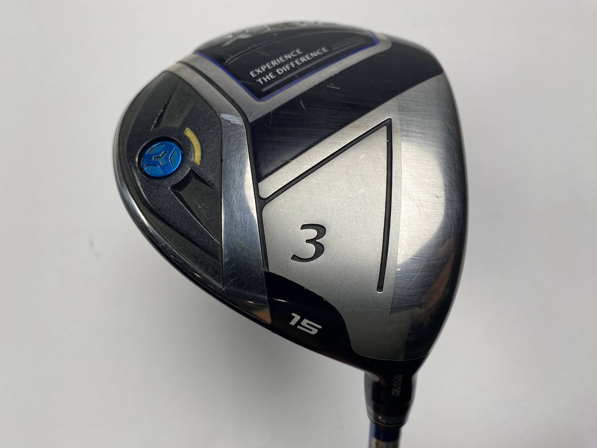 （改）XXIO MP-1100 ＃3W。LOFT- 15。FLEX-SR XXIO Eleven 3 Fairway Wood 15* MP1100 Flex Code 3222 Regular