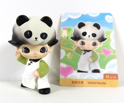 Pop Mart Dimoo Animal Kingdom Series Mini Figure Taichi Panda NEW