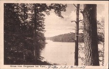Gruss vom Dolgensee bei Vietz  1917