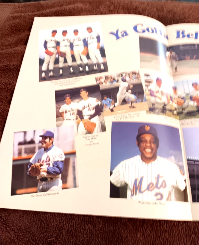 Old Vintage Mets Oldtimers Day July 30, 1983 Shea Stadium Program - Image 4 of 4