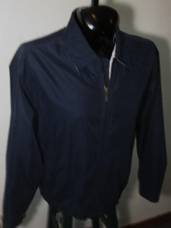 CROFT & BARROW Blue Full Zip Jacket Men's Size M NWOT - Image 3 of 4