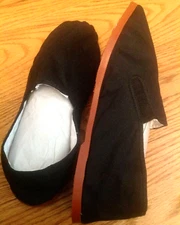 MARTIAL ARTS CANVAS RUBBER SHOE EU 40 DOJO KUNG FU TAI CHI INSOLE 10" EASY USA