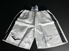 Julio Cesar Chavez Signed Everlast Boxing Trunks 'HOF 2011' PSA 6A13055