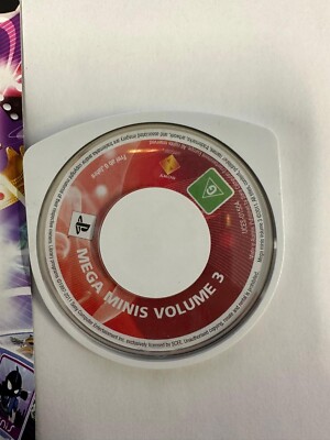 MEGA MINIS Volume 3 Sur Sony PSP - Complet - Très Bon état