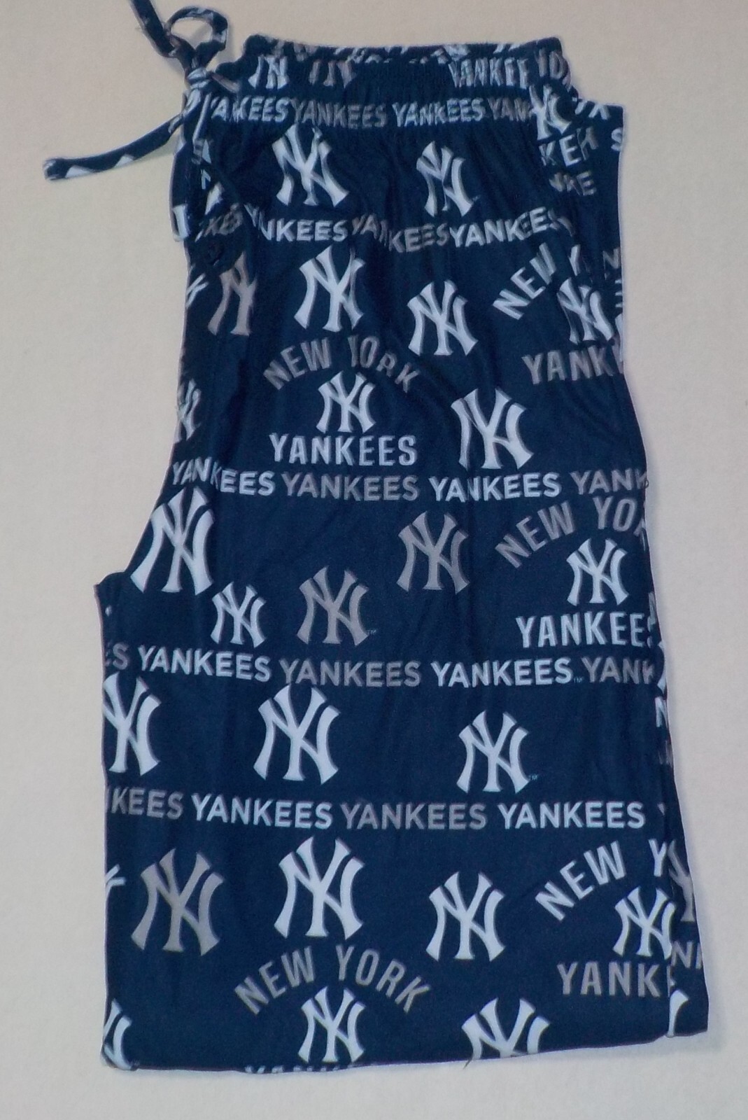 NEW YORK YANKEES MENS SLEEP LOUNGE PAJAMA PANT M L XL 2X NIP POLYESTER