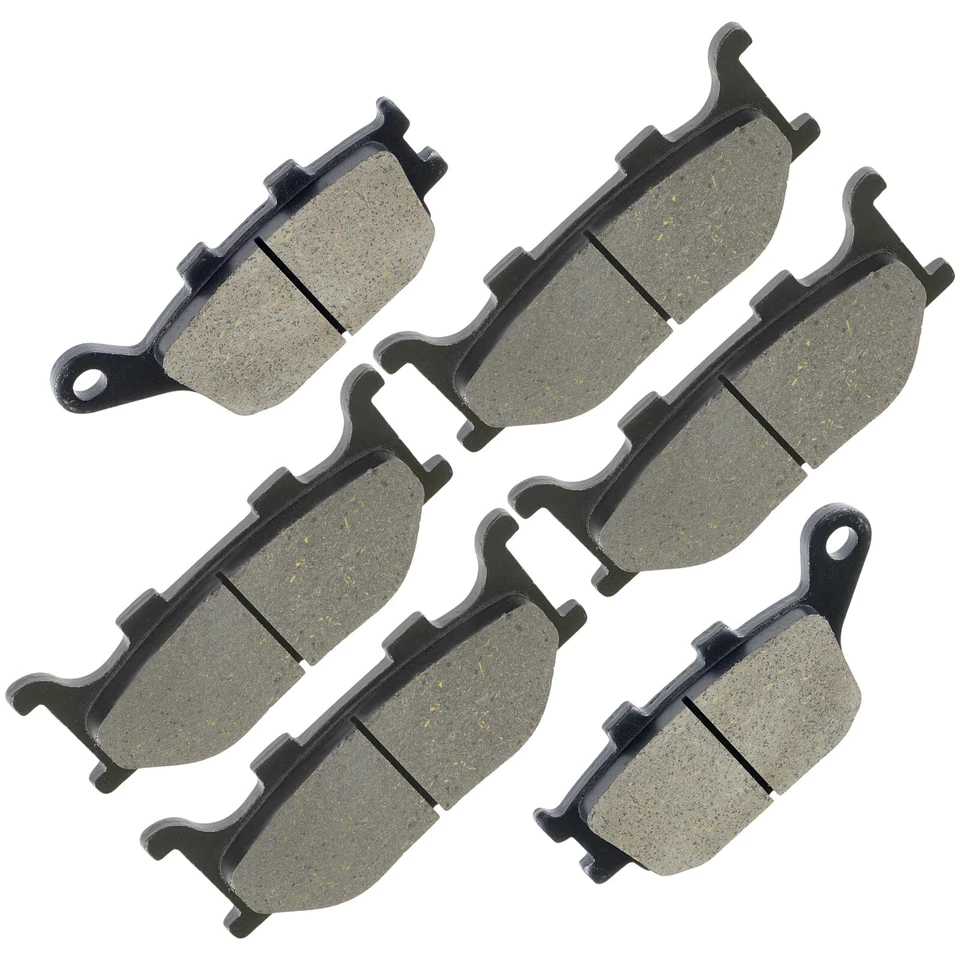 Pastillas de freno delanteras traseras para Yamaha FZ6 Fazer Fzs6 2004 2005 2006 pastillas delanteras traseras Foto 4 de 4