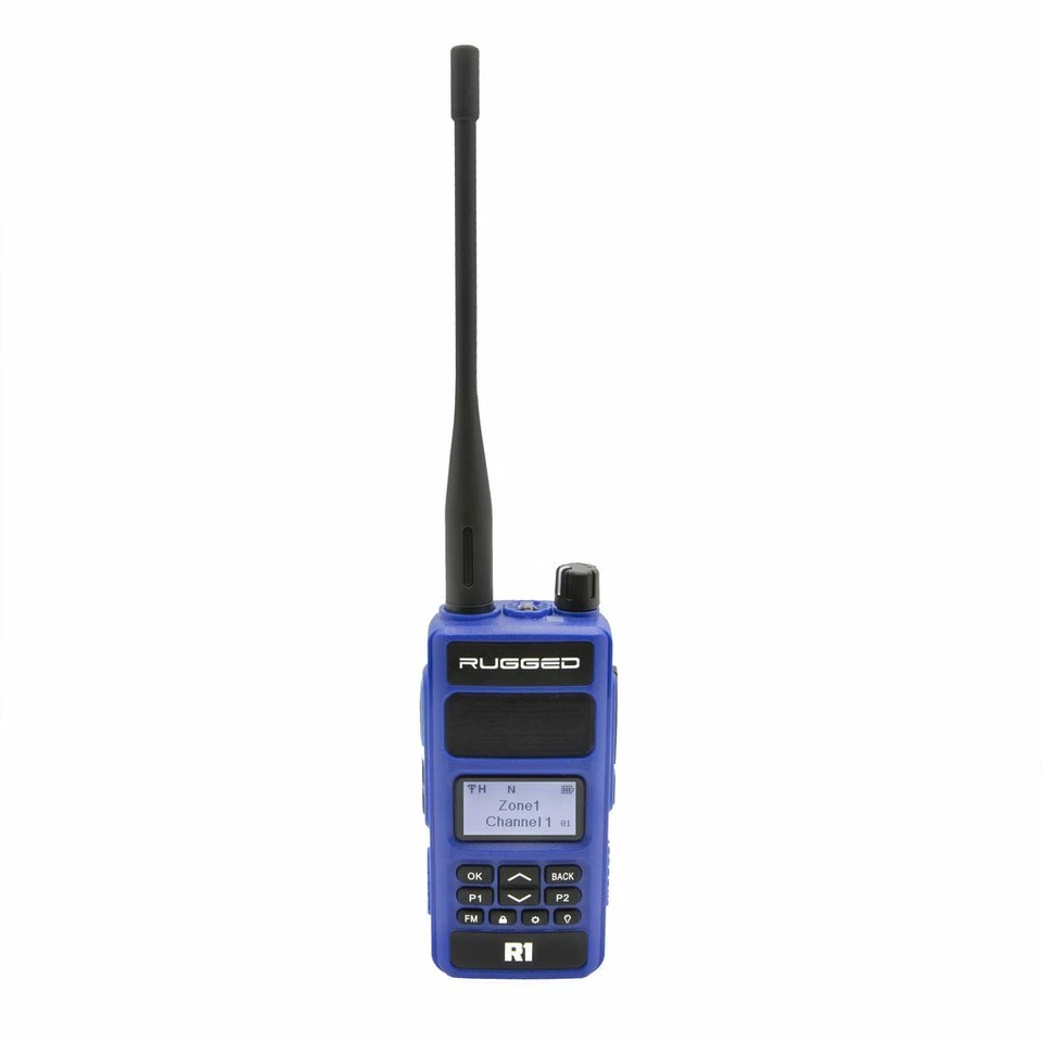 Rugged R1 Business Band Handheld - Digital and Analog Walkie Talkie VHF and UHF - Image 2 of 4