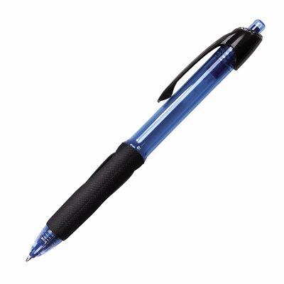 uni-ball 42071 Power Tank RT Ballpoint Retractable Pen Blue Ink