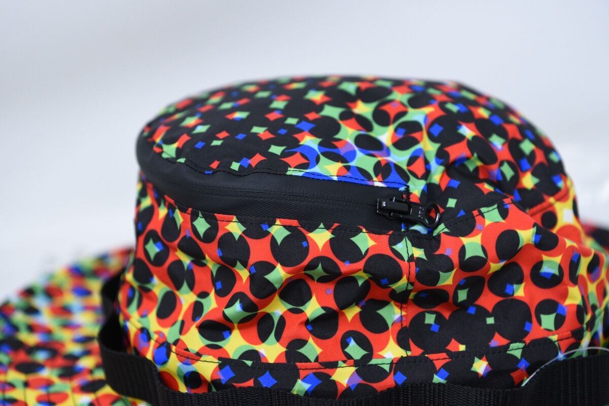 Supreme Gore-Tex Paclite Net Multicolor Boonie Waterproof Hat Sz M/L SOLD  OUT!!!