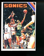 1975 Topps #96 Archie Clark Seattle Supersonics Sonics Sharp Pack Fresh!