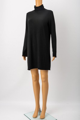 polo neck jumper dress