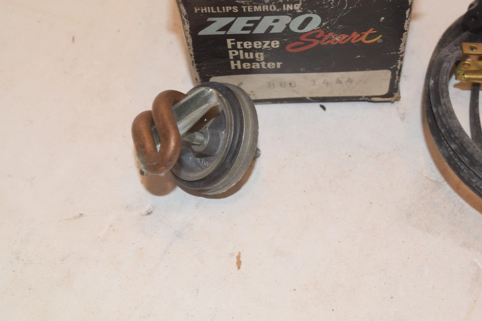 Nuevo de Lote Antiguo ZeroStart Freeze Plug Calefactor 1980-84 AMC Jeep 4 CIL 880 1444 - C87 Foto 2 de 4