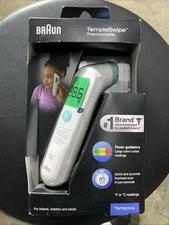 Braun TempleSwipe Forehead Thermometer Temporal BST200