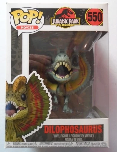 Funko Pop! Movies Jurassic Park Dilophosaurus #550 2018