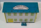 MARX TRAINNING CENTER PLAYSET BARRACKS