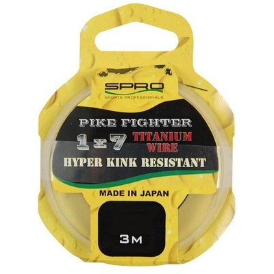 Spro 1x7 Titanium Wire 40lb 3m