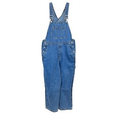 Vintage Gap Faded 100 Cotton Denim Carpenter Baggy Bib Overalls Medium
