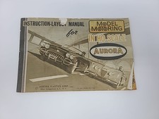 Aurora Model Motoring Instruction-Layout Manual - 1960 - 32 Pages
