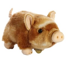 Aurora - Miyoni Tots - 10" Pot-Bellied Piglet Two Color Adorable Stuffed Animal