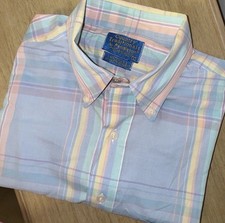 Pendleton Country Traditionals Plaid Button Front Shirt USA Made Men’s L