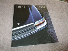 1994 Buick Makes & Styles Sales Brochure Book W Options, Packages & Color Chart