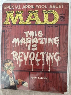 MAD #54 (EC Comics April 1960)