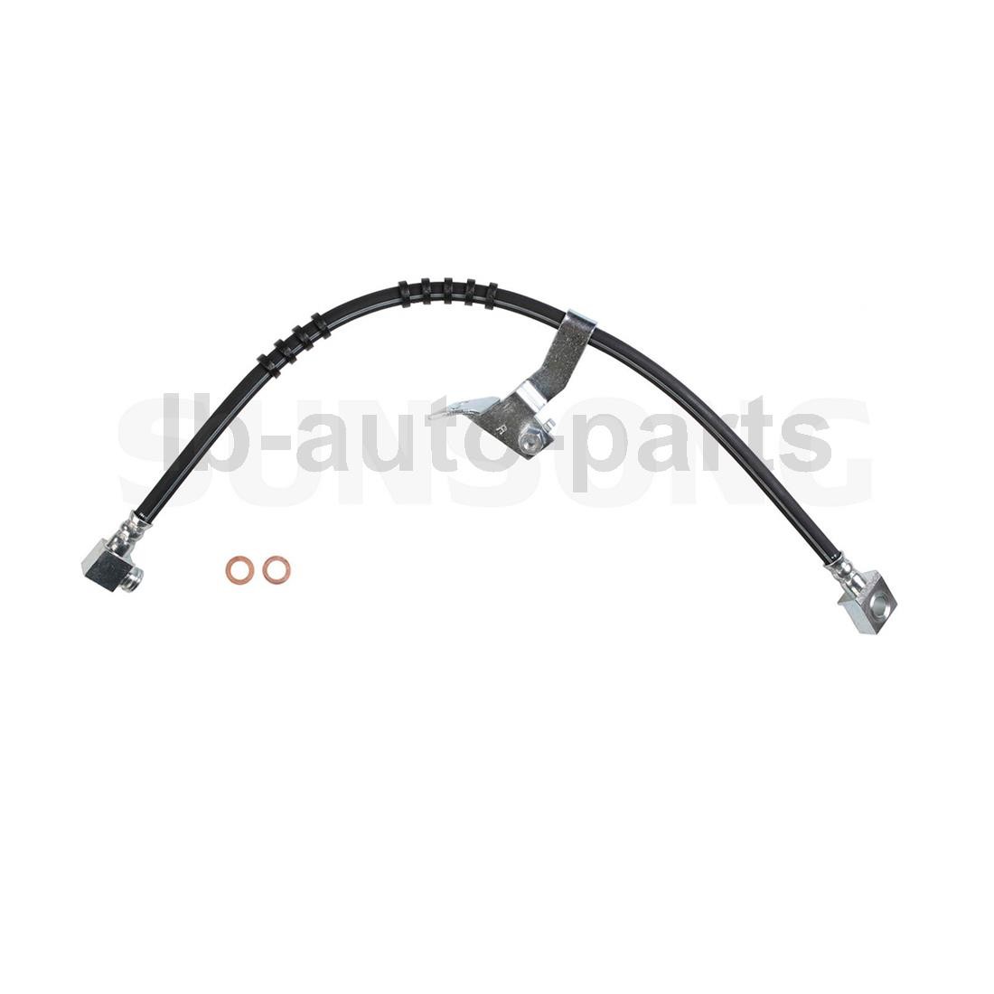 Sunsong Brake Hose Line Front 2x For Dodge Grand Caravan 3.0L 1992-1995