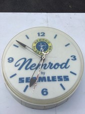 Vintage Nemrod Snark Vintage Clock Sign Advertising Scuba by Seamless