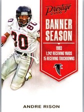 2016 Panini Prestige #36 Andre Rison Banner Season