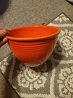 Vintage 9 Inch Fiesta Radioactive Red Mixing Bowl Some Chips, No Cracks