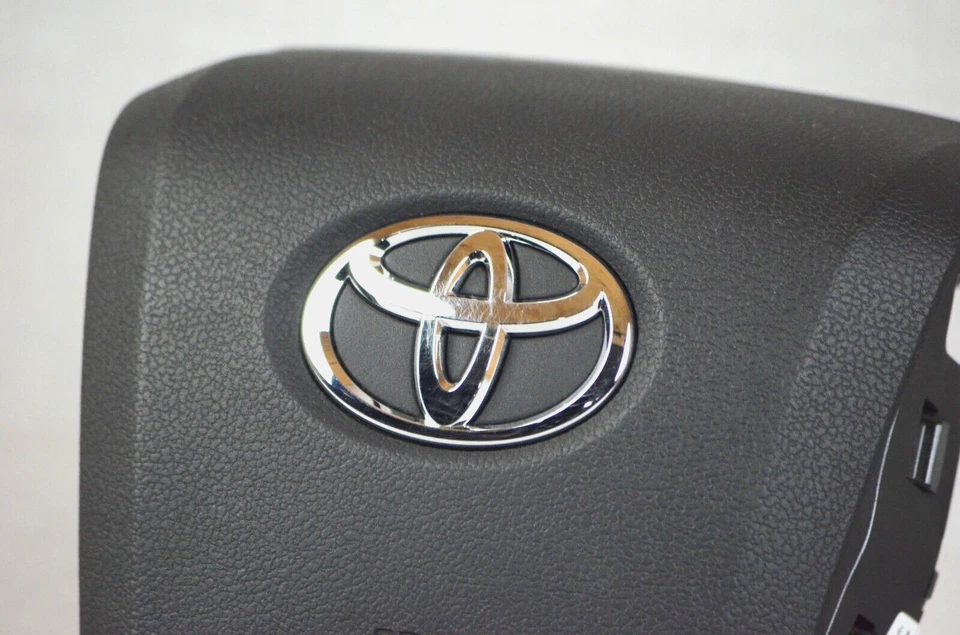 Airbag volante conductor izquierdo Toyota Prius 2016-2022 negro genuino OEM Foto 3 de 4