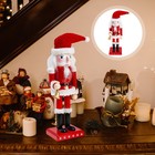  Christmas Nutcracker Figurine Decorations Santa Nutcrackers Figures
