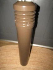 HADCO ALUMINUM COMMERCIAL LIGHT BOLLARD 35"x6" BROWN OFFICE BUSINESS